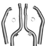 Mercedes  CLS63 / E63 5.5 Biturbo Catless DOWNPIPE + MID PIPE