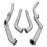 Mercedes  CLS63 / E63 5.5 Biturbo Catless DOWNPIPE + MID PIPE WITH HEATSHILD